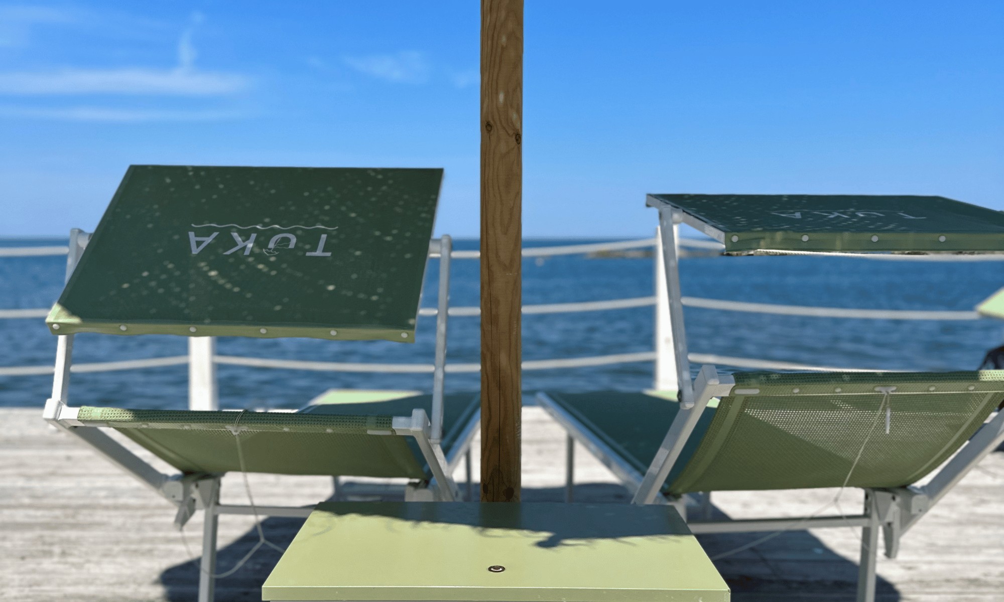 Ombrelloni e lettini Tuka Beach